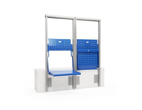 Выдвижная ступень - RailSeat One - FERCO SEATING SYSTEMS M SDN BHD - для улицы / для спортивного учреждения / из пластика