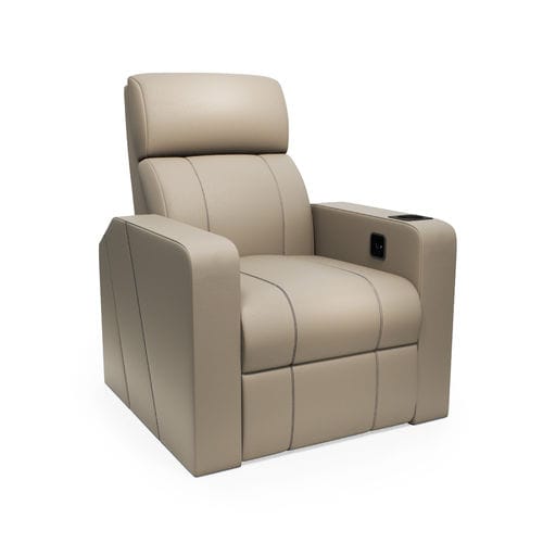 Кресло для кинотеатра из ткани - VERONA DUAL MOTOR - FERCO SEATING SYSTEMS M SDN BHD - из кожи / для профессионального использования / бежевое