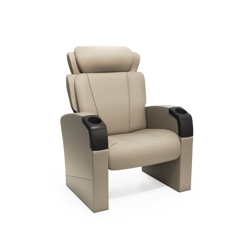 Кресло для кинотеатра из ткани - OPUS GLIDE - FERCO SEATING SYSTEMS M SDN BHD - из кожи / для театра / черное