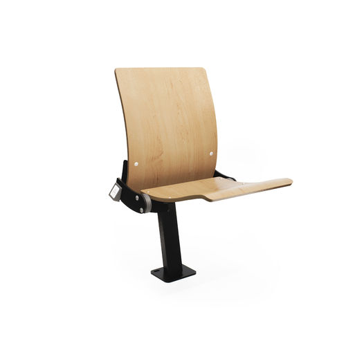 Современное кресло для аудитории - ARC WOOD - FERCO SEATING SYSTEMS M SDN BHD - из ткани / из дерева / из дерева