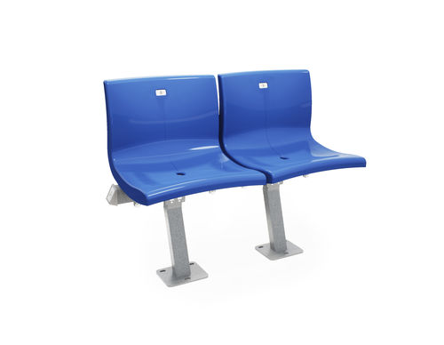 Современное ступенчатое кресло - ARC SHELL - FERCO SEATING SYSTEMS M SDN BHD - высокое сопротивление / моноблок / устойчивое к УФ-лучам