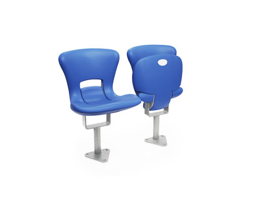 Откидное ступенчатое кресло - FCB-M - FERCO SEATING SYSTEMS M SDN BHD - современное / высокое сопротивление / устойчивое к УФ-лучам