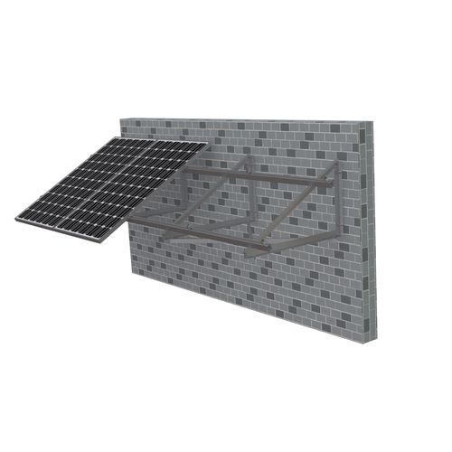 Сборочная система для фасада - sunfixings - на солнечной батарее / для фотогальванического оборудования