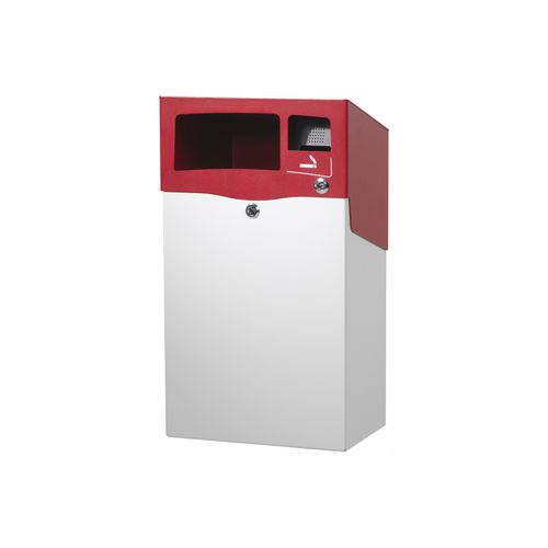 Общественный мусорный контейнер - TANGO 35L: 7574-0029 - ROBI AG - с сортировкой / напольный / настенный