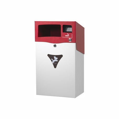 Общественный мусорный контейнер - TANGO 35L: 7574-0129 - ROBI AG - с сортировкой / напольный / настенный