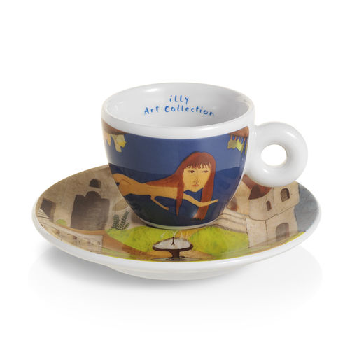 Кофейная чашка из фарфора - 24162 - ILLY CAFFÈ France - для ресторана / для гостиницы / для бара