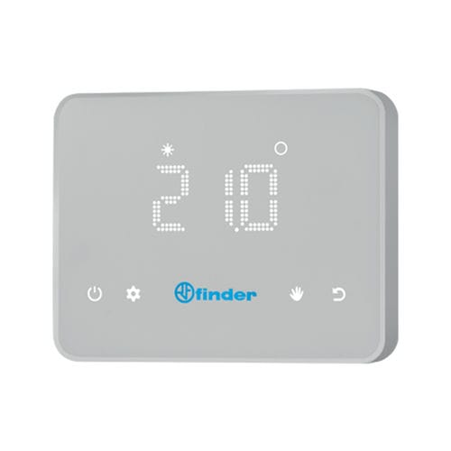 Программируемый термостат - BLISS - FINDER S.p.A - для системы отопления / для кондиционера / настенный