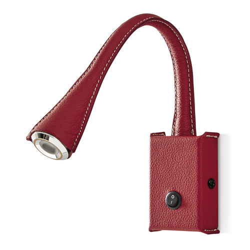 Настенный светильник уникальный дизайн - 955A-L0102A-07 - Novolux Lighting - для интерьера / из стали / из кожи