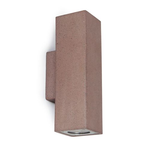 Современный настенный светильник - 965A-G21X1A-NR - Novolux Lighting - для наружного применения / из бетона / квадратный