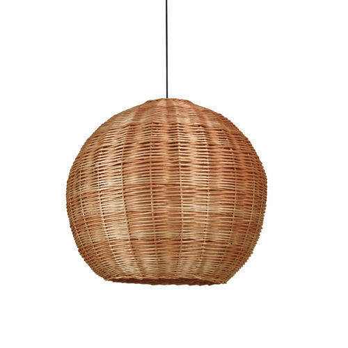 Подвесная лампа - NATURAL L - Novolux Lighting - из стали / из ивы / современная