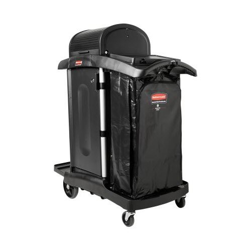Тележка для домашнего хозяйства - EXECUTIVE : JANITORIAL - HIGH-SECURITY - Rubbermaid Commercial Products - для профессионального использования / из пластика
