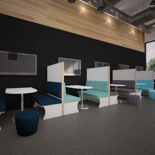 Современная скамейка - O'ZONE - Ocee Design - из дерева / двухсторонняя