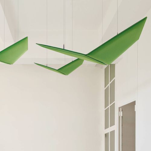 Акустический баффл из стали - V-FLAP - Ocee Design - подвесной / декоративный