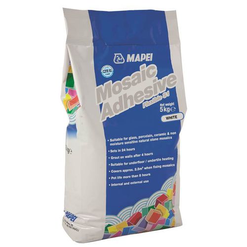 Клей для керамической плитки для цементирования - MOSAIC - MAPEI GB - для плиточного пола / для цемента
