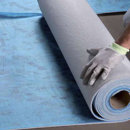 Упругая подкладка на панели - MAPESILENT - MAPEI GB - в рулонах / из битума / из полиэстера