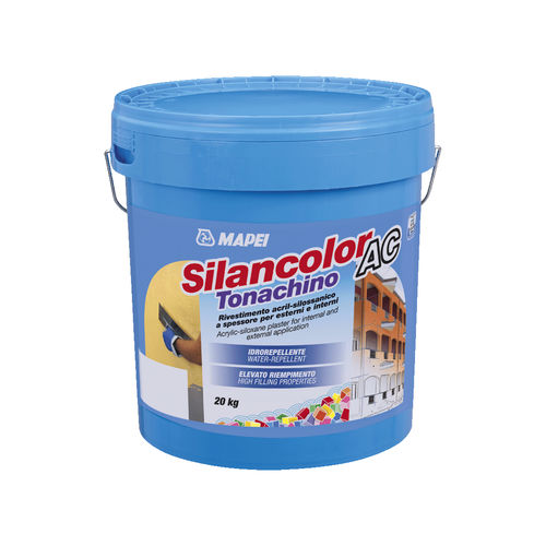 Защитная штукатурка - SILANCOLOR AC TONACHINO - MAPEI GB - для шпаклевки / для интерьера / для наружного применения