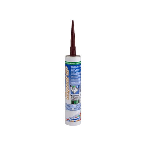 Упругая мастика - MAPESIL GP - MAPEI GB - с основанием из кремнийорганической смолы / для герметичности