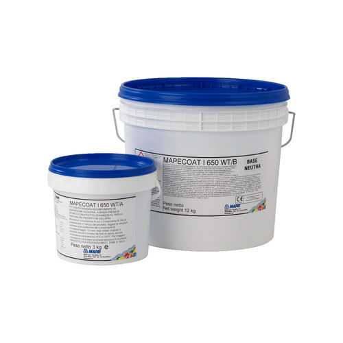 Защитная штукатурка - MAPECOAT I 650 WT - MAPEI GB - для бетона / эпоксидная / матовая