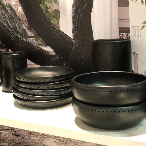 Салатница из керамики - BARRO DINING - ames - из терракоты