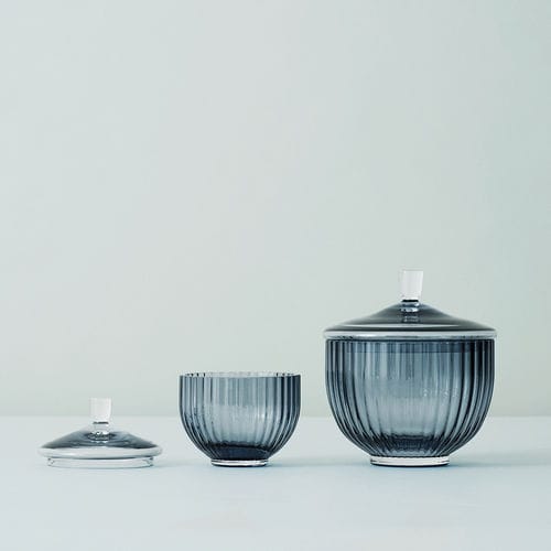 Банка для конфет из дутого стекла - 201187 - LYNGBY PORCELÆN