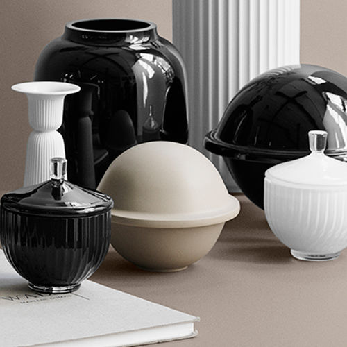 Банка для конфет из дутого стекла - 200910 - LYNGBY PORCELÆN