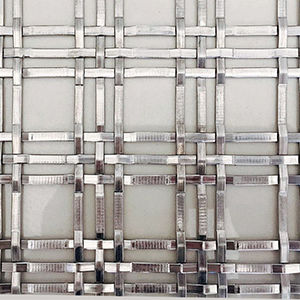 Металлическая сетка из нержавеющей стали - XY-3833 - Hebei Shuolong Metal Products Co.,Ltd - для фасада / с квадратной сеткой