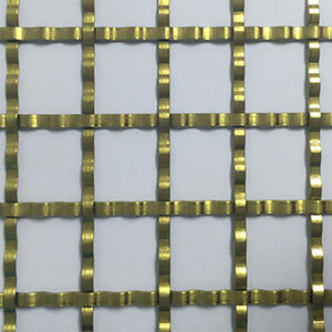Металлическая сетка из нержавеющей стали - XY-7512G - Hebei Shuolong Metal Products Co.,Ltd - для потолков / с квадратной сеткой / декоративная