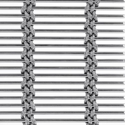 Металлическая сетка для облицовки - XY-M3624 - Hebei Shuolong Metal Products Co.,Ltd - из нержавеющей стали / для фасада / с длинными звеньями
