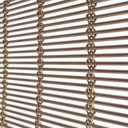 Металлическая сетка из нержавеющей стали - XY-M4235 - Hebei Shuolong Metal Products Co.,Ltd - для внутренней компоновки / для фасада / для стены