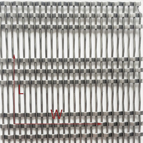Металлическая сетка из нержавеющей стали - XY-1456 - Hebei Shuolong Metal Products Co.,Ltd - для перегородки / с длинными звеньями