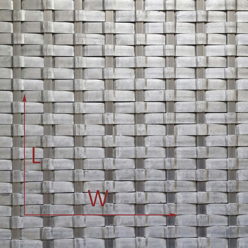 Металлическая сетка из алюминия - XY-0107 - Hebei Shuolong Metal Products Co.,Ltd - для потолков / с плотной сеткой