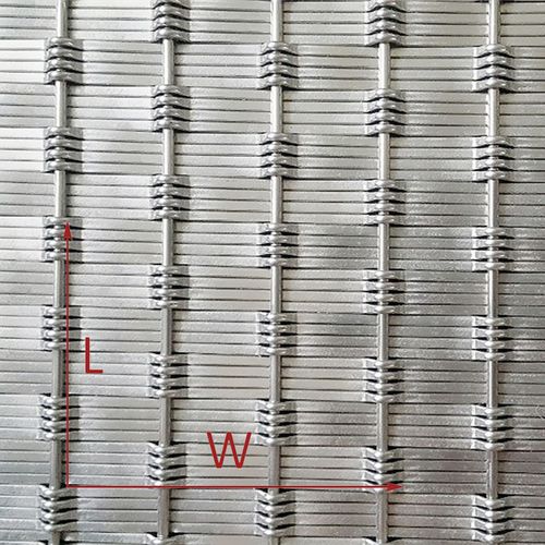 Металлическая сетка из нержавеющей стали - XY-D2175 - Hebei Shuolong Metal Products Co.,Ltd - для фасада / для стены / для облицовки