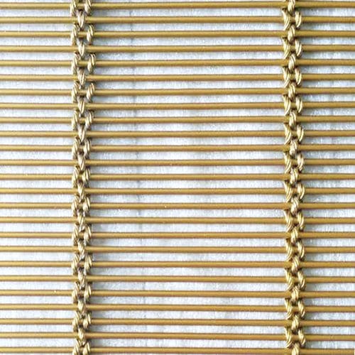 Металлическая сетка для рафшторы - XY-M3631 - Hebei Shuolong Metal Products Co.,Ltd - из нержавеющей стали / для фасада / с длинными звеньями