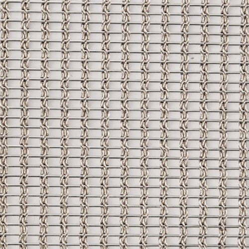 Металлическая сетка из нержавеющей стали - XY-M3165 - Hebei Shuolong Metal Products Co.,Ltd - для внутренней компоновки / с длинными звеньями / посеребренная