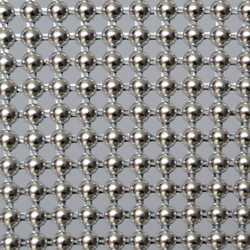 Металлическая сетка из алюминия - XY-B-A - Hebei Shuolong Metal Products Co.,Ltd - для штор / для внутренней отделки / с квадратной сеткой