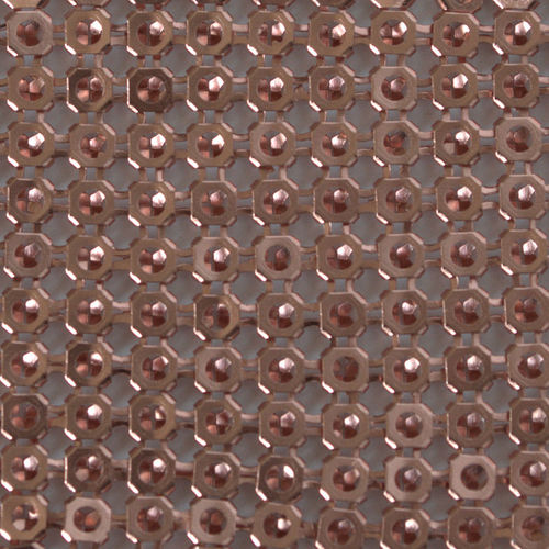 Металлическая сетка из алюминия - XY-B-G - Hebei Shuolong Metal Products Co.,Ltd - для штор / для внутренней отделки / цвет по индивидуальному заказу