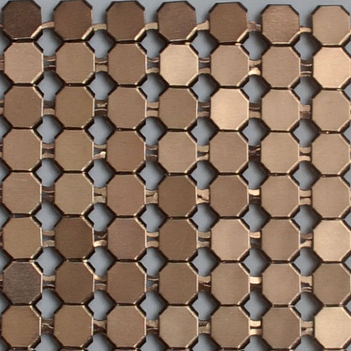 Металлическая сетка из алюминия - XY-B-H - Hebei Shuolong Metal Products Co.,Ltd - для штор / декоративная