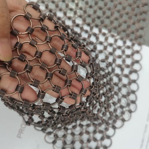 Металлическая сетка из нержавеющей стали - XY-CM1515 - Hebei Shuolong Metal Products Co.,Ltd - для внутренней компоновки / для внешнего благоустройства / архитектурная