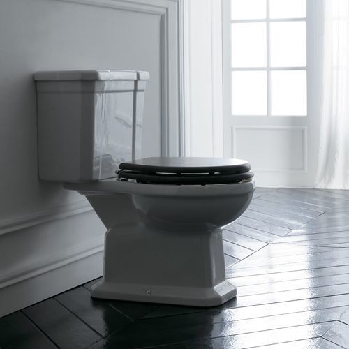 Напольный унитаз - CLASSIC - Albion Bath Co - из фарфора / для бытового использования / с удлиненной чашей