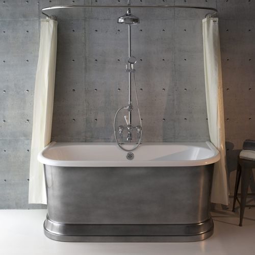 Овальная ванна - TORRE DEE - Albion Bath Co - отдельностоящая / приставная / для жилых зданий