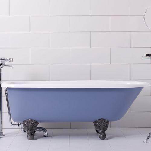 Ванна на ножках - SOLUS - Albion Bath Co - приставная / для жилых зданий / из композита