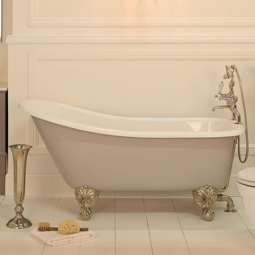 Ванна на ножках - NEPTUNE - Albion Bath Co - приставная / для жилых зданий / из композита