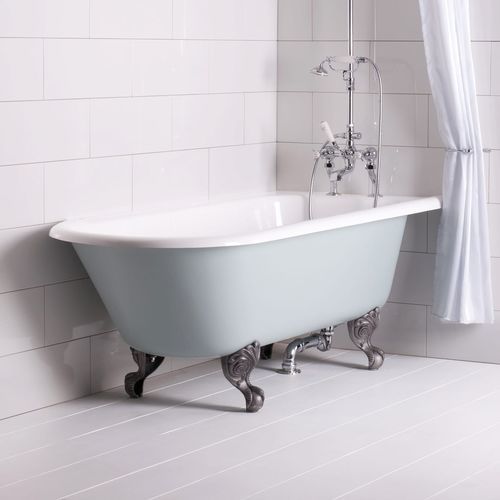 Угловая ванна - TRIDENT - Albion Bath Co - на ножках / приставная / для жилых зданий