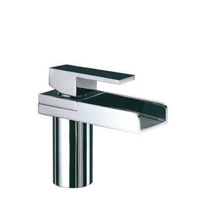 Однорычажный смеситель для раковины - WATERSQUARE LIGHT: 123310LHT - Rubinetterie Eurorama spa - настольный / из хромированного металла / для ванной комнаты