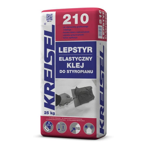 Монтажный клей для керамической плитки - LEPSTYR 210 - Kreisel - непромокаемый / для ячеистого бетона / для плиточного пола