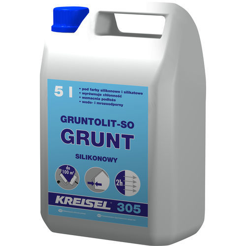 Окрашенная грунтовка - GRUNTOLIT-SO 305 - Kreisel - акриловая / на водной основе / на основе полимеров