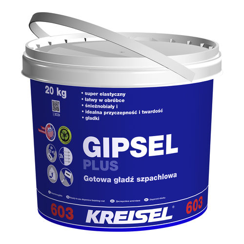 Штукатурка для сглаживания - GIPSEL PLUS 603 - Kreisel - для отделки / влагопоглощения / для интерьера