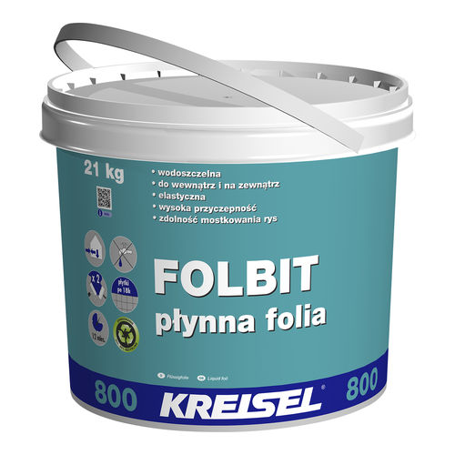 Жидкая гидроизоляция для защиты - FOLBIT 800 - Kreisel - изоляционная / для влажного помещения / из акрилового полимера