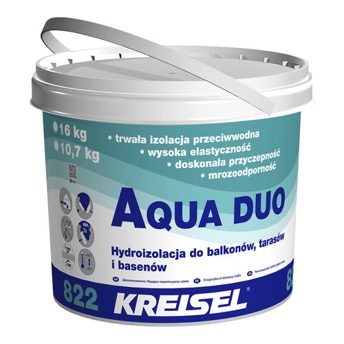 Изоляционная гидроизоляция - AQUA DUO 822 - Kreisel - для террасы / для бассейна / для кухни