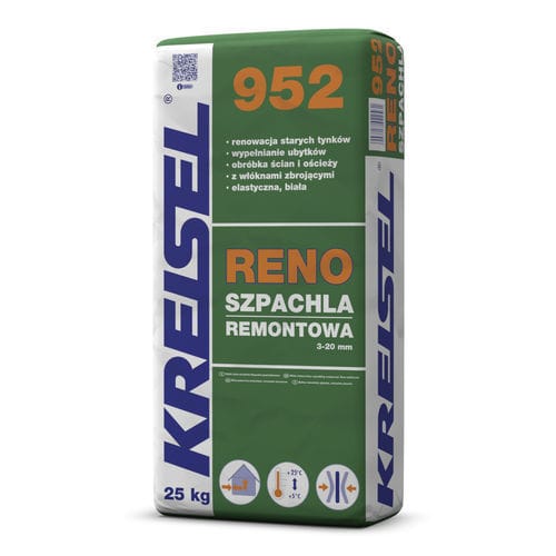 Мастика на основе цемента - REPAIR PUTTY 952 - Kreisel - для ремонта / для шпаклевки / для окон